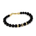 G.stone Black Diamond Hook Lock in 14K Gold