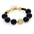 Aisha Gemstone Zircon Bracelet in Sterling Silver