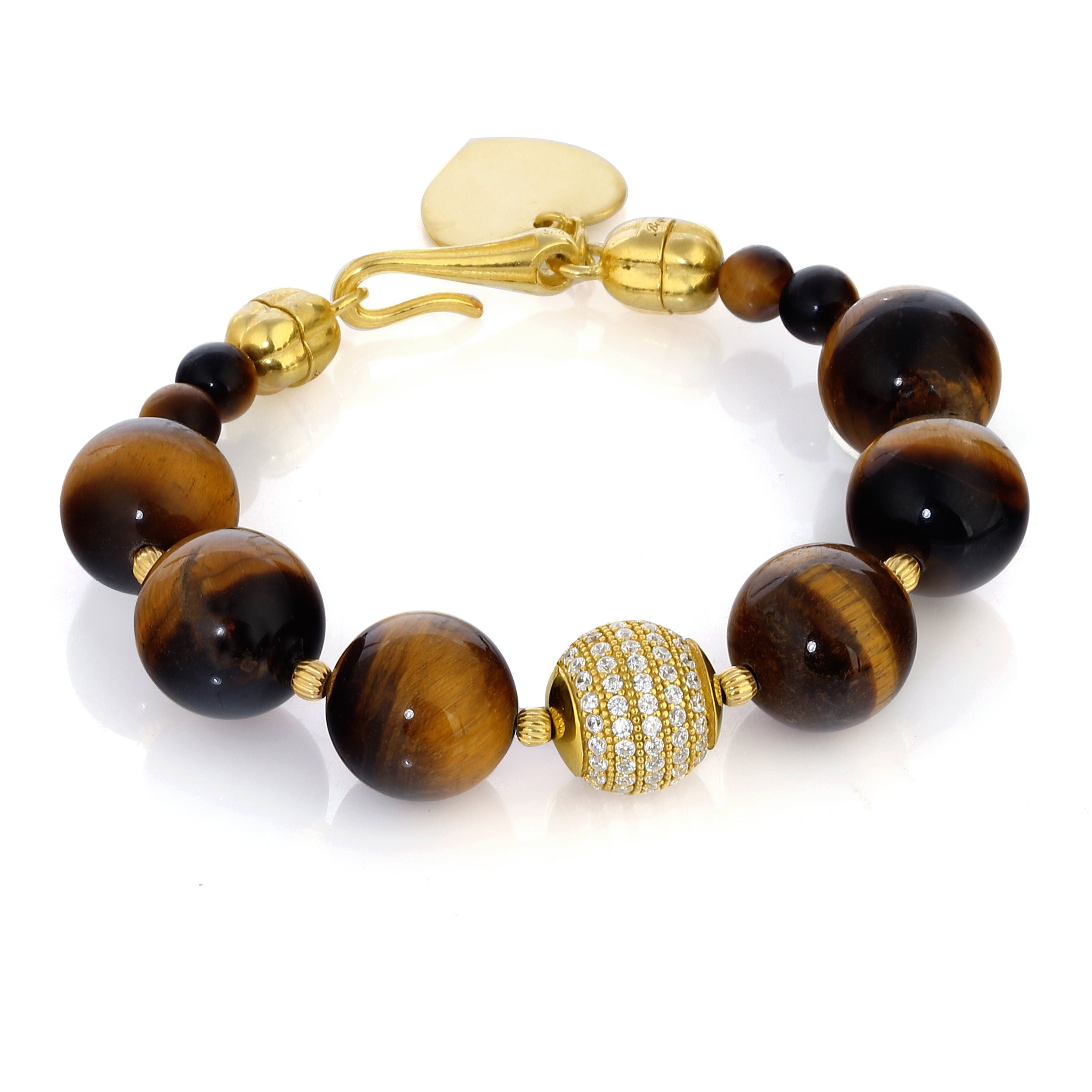 Aisha Gemstone Zircon Bracelet in Sterling Silver