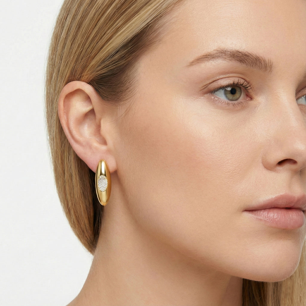 Alya Earring in Sterling Silver