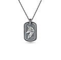 Anubis Necklace in Sterling Silver