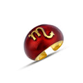Akrep-scorpio Rng Ring in Sterling Silver