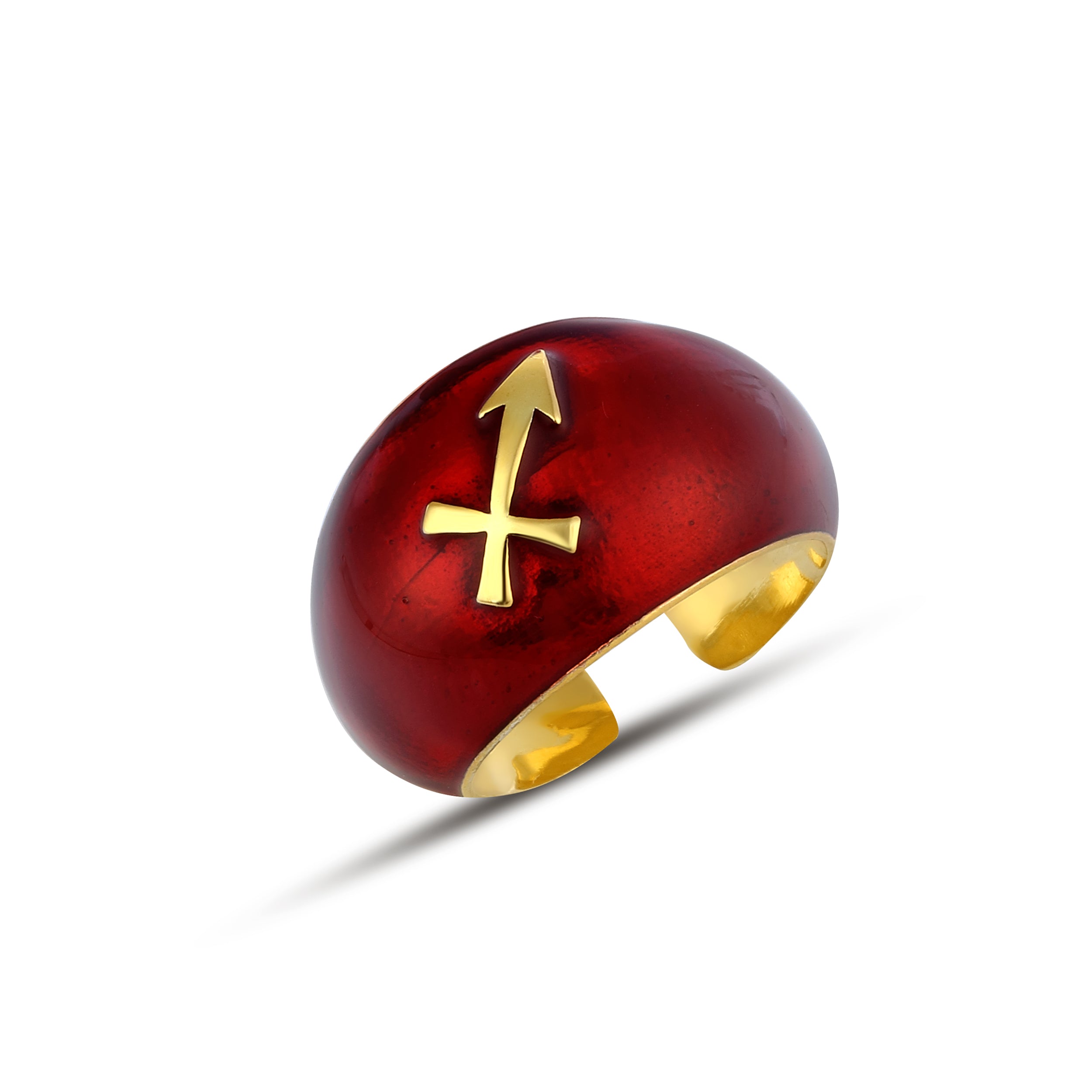 Saggitarius-yay Rng Ring in Sterling Silver