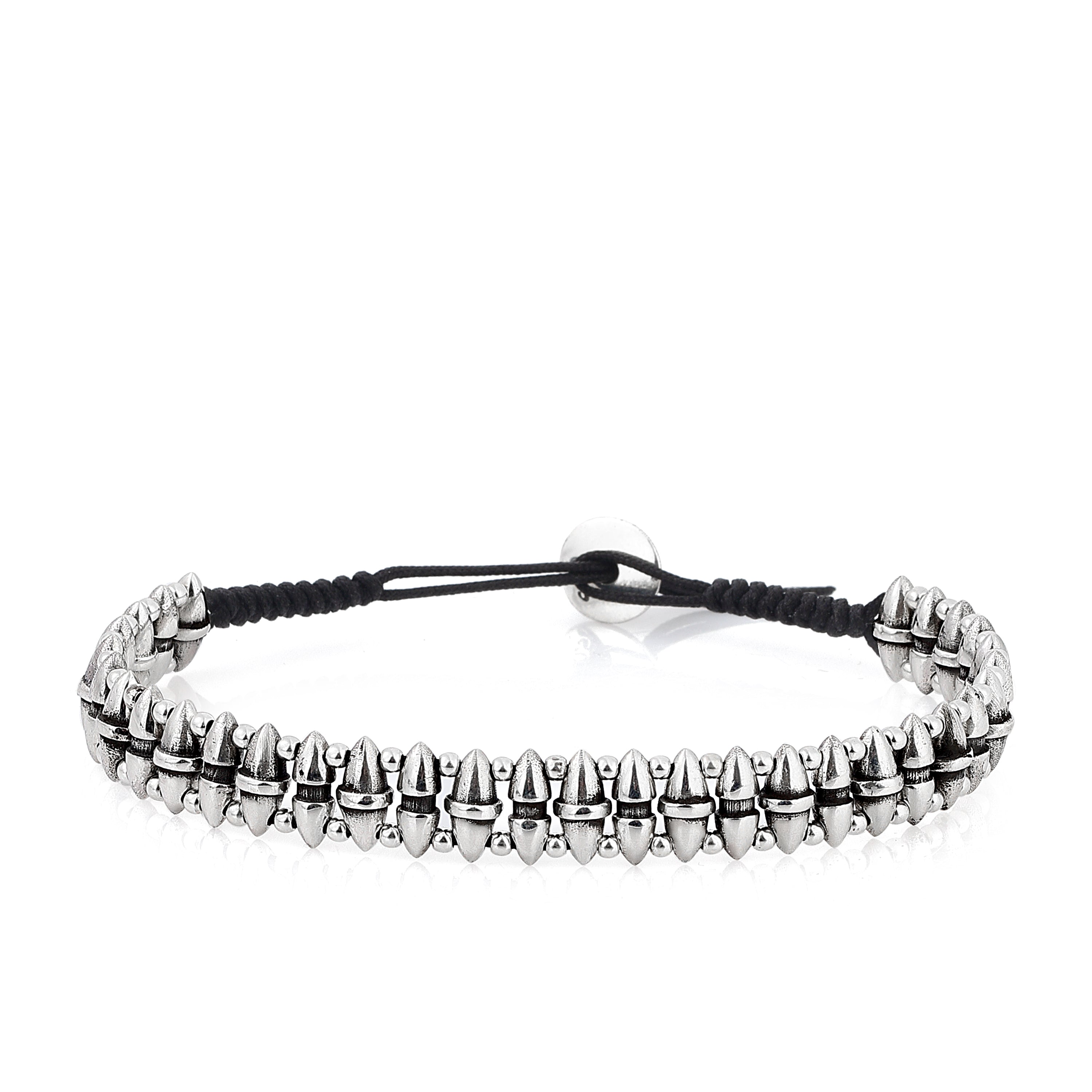 Barley 2mmb Snake Bracelet in Sterling Silver