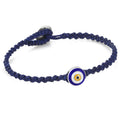 Evil Eye Bracelet in Sterling Silver