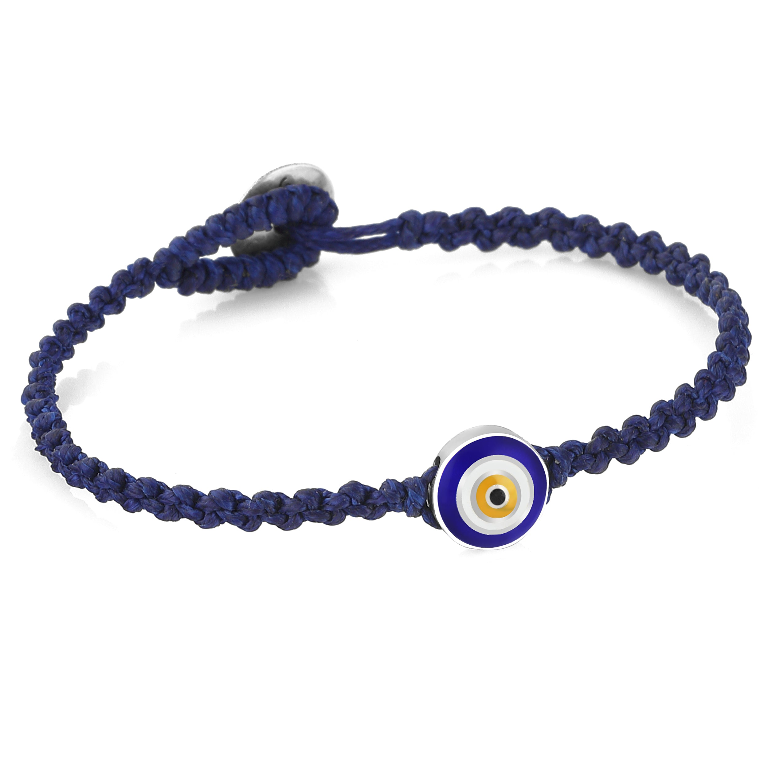 Evil Eye Bracelet in Sterling Silver