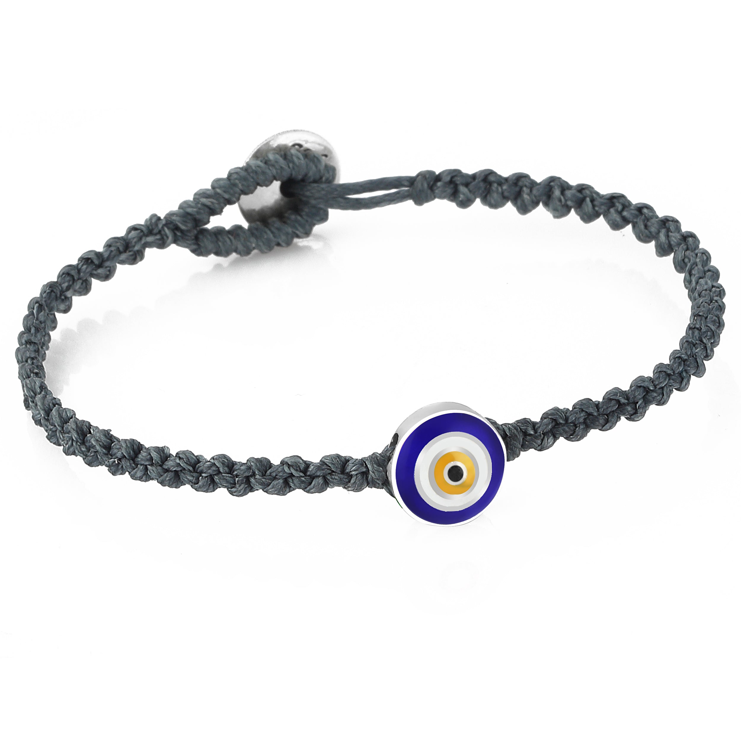 Evil Eye Bracelet in Sterling Silver
