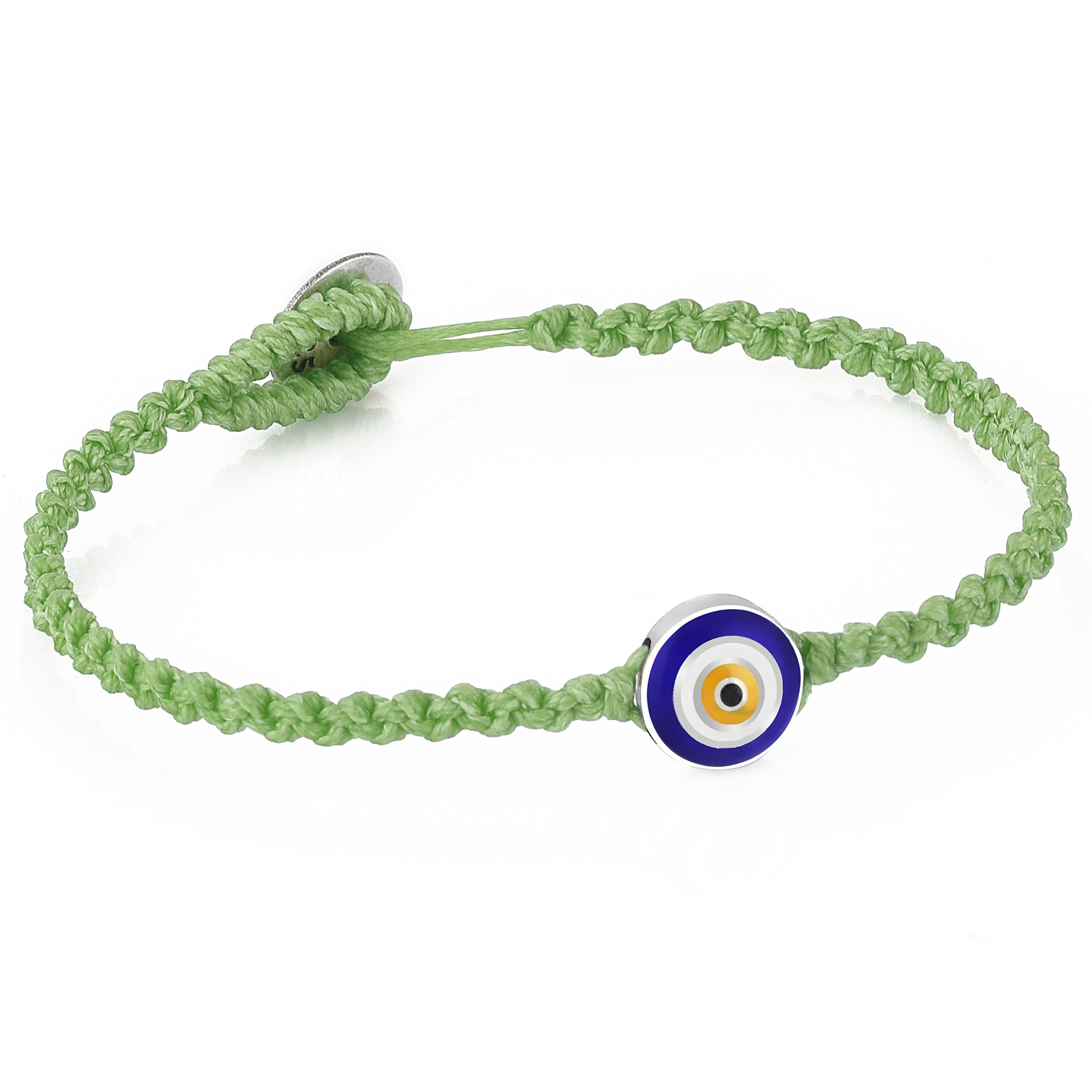 Evil Eye Bracelet in Sterling Silver