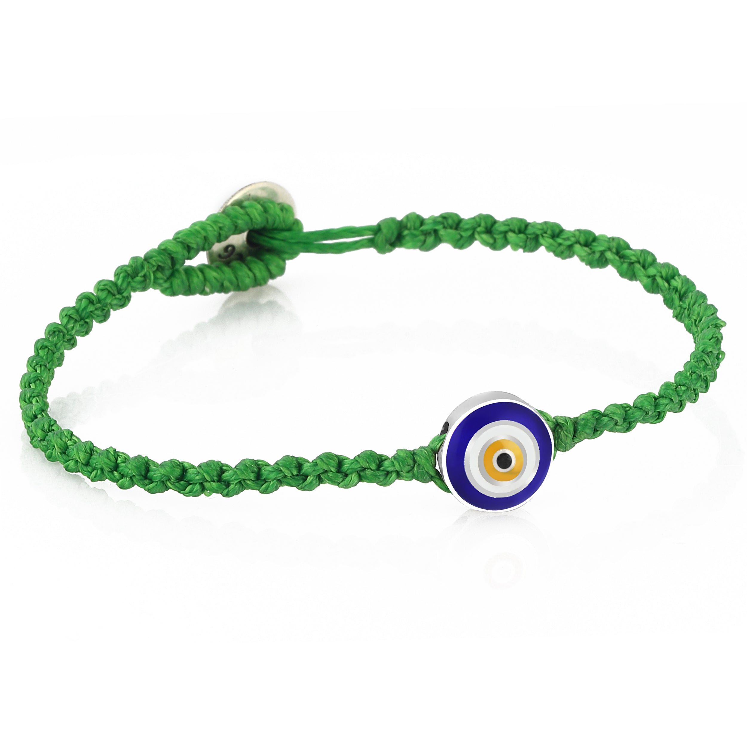 Evil Eye Bracelet in Sterling Silver