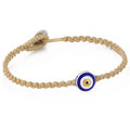 Evil Eye Bracelet in Sterling Silver
