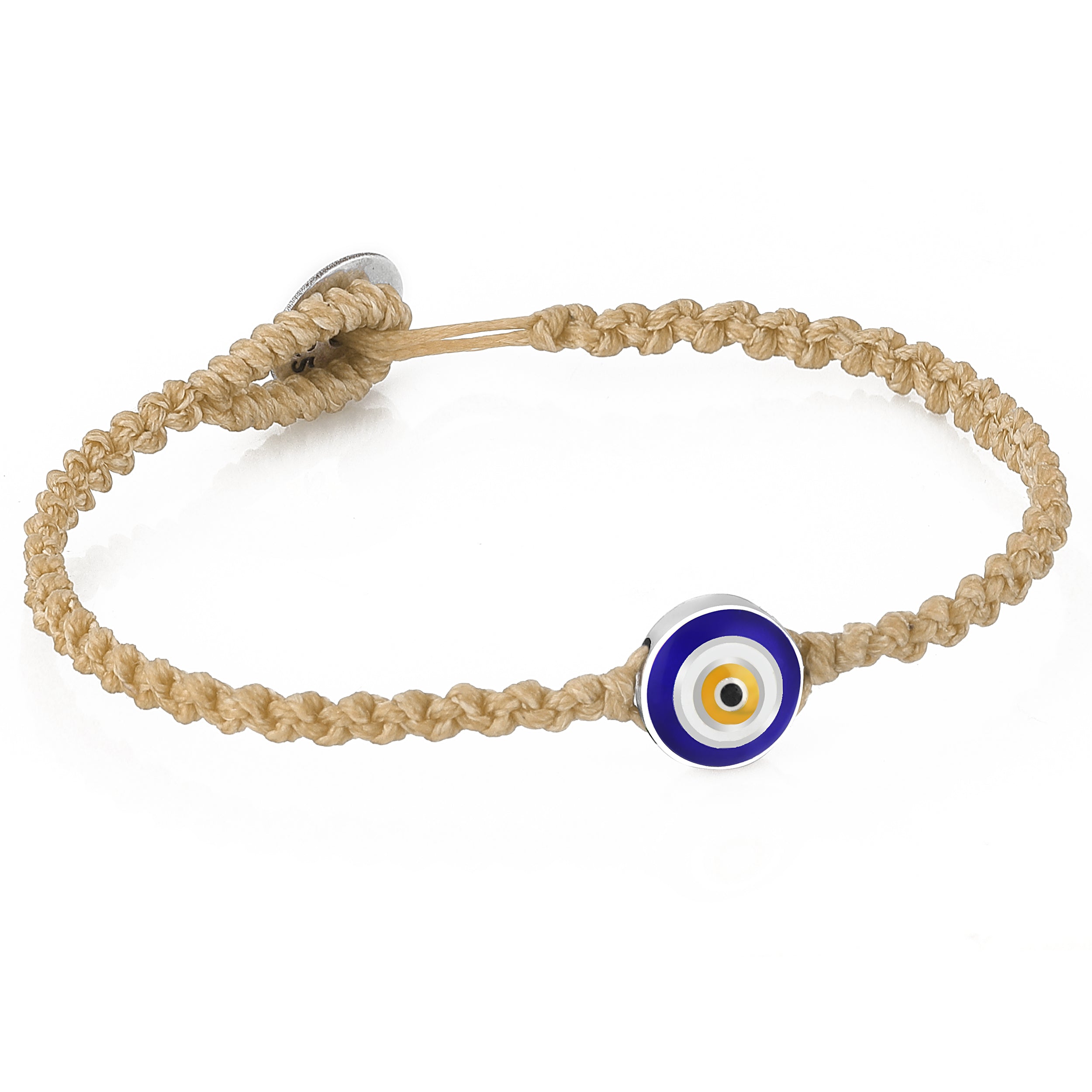 Evil Eye Bracelet in Sterling Silver