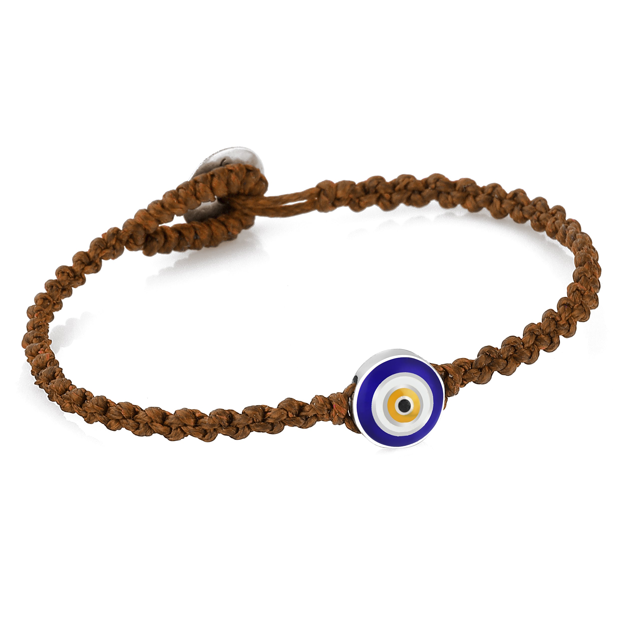 Evil Eye Bracelet in Sterling Silver