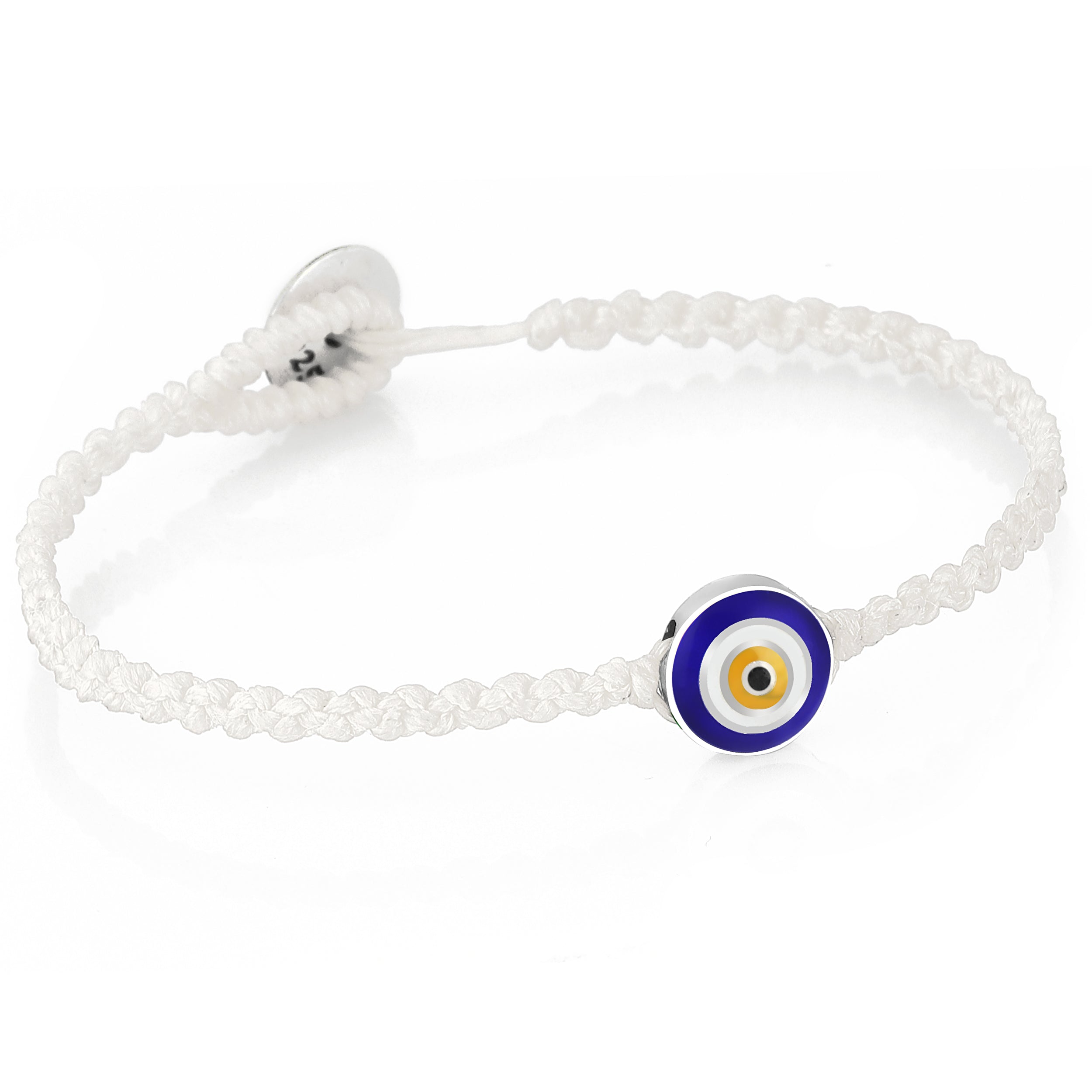 Evil Eye Bracelet in Sterling Silver