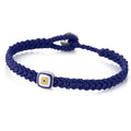 Evil Eye Square Bracelet in Sterling Silver