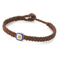 Evil Eye Square Bracelet in Sterling Silver