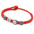 Evil Eye Symbols Bracelet in Sterling Silver