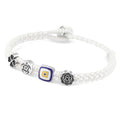 Evil Eye Symbols Bracelet in Sterling Silver