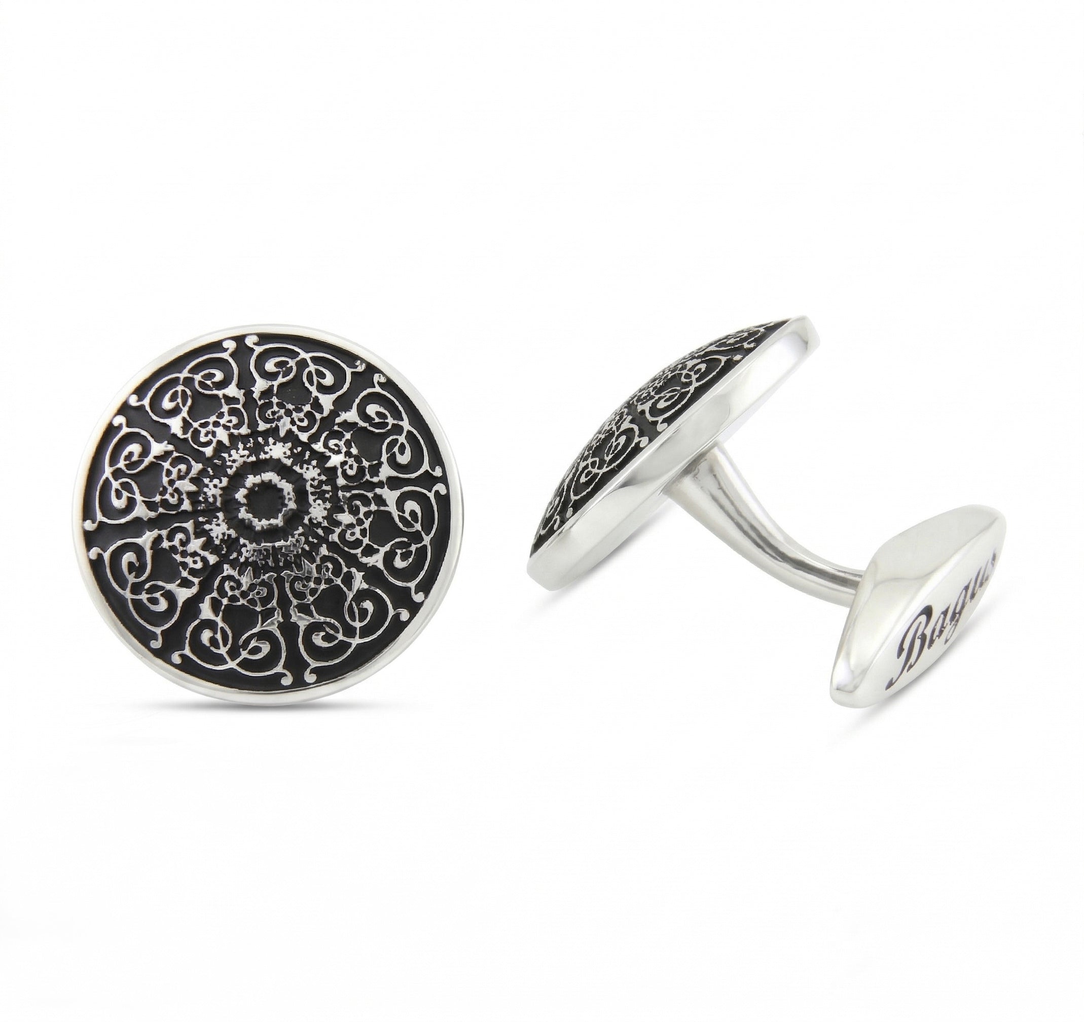 Bi̇lan Cufflinks in Sterling Silver