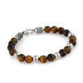 Bjorn Fst Gem Stone Silver Ball Bracelet in Sterling Silver