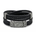 Box Engraved Bracelet in Sterling Silver