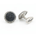 Camelia Cufflinks in Sterling Silver