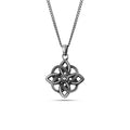 Celtic Knot Necklace in Sterling Silver