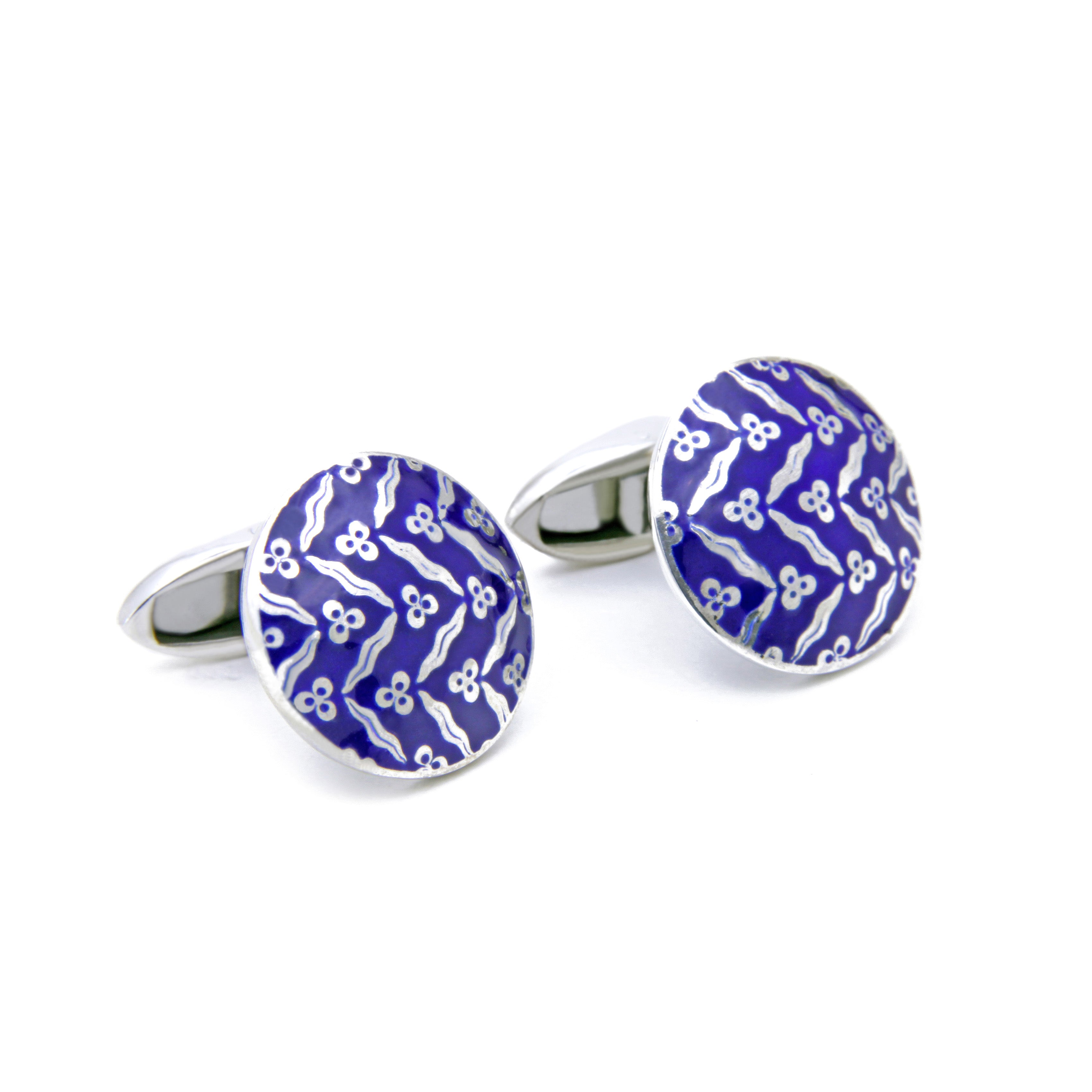 Çintimani Cufflinks in Sterling Silver