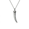 Claw Panther Necklace in Sterling Silver