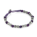 Concave Fleur de Lis G.s. Bracelet in Sterling Silver