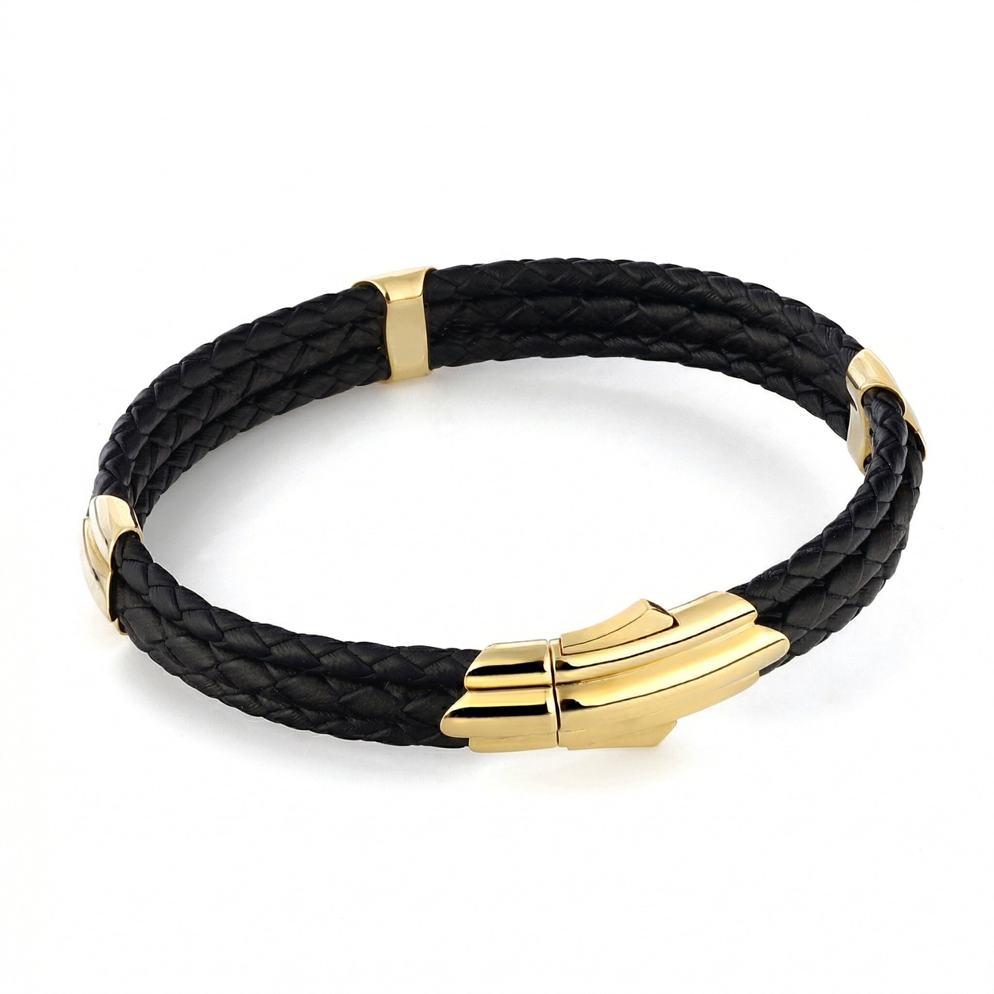 Concord Lock 3pcs Leather in 14K Gold