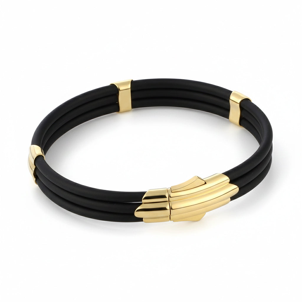 Concord Lock 3pcs Rubber in 14K Gold