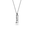Cool Zircon Necklace in Sterling Silver