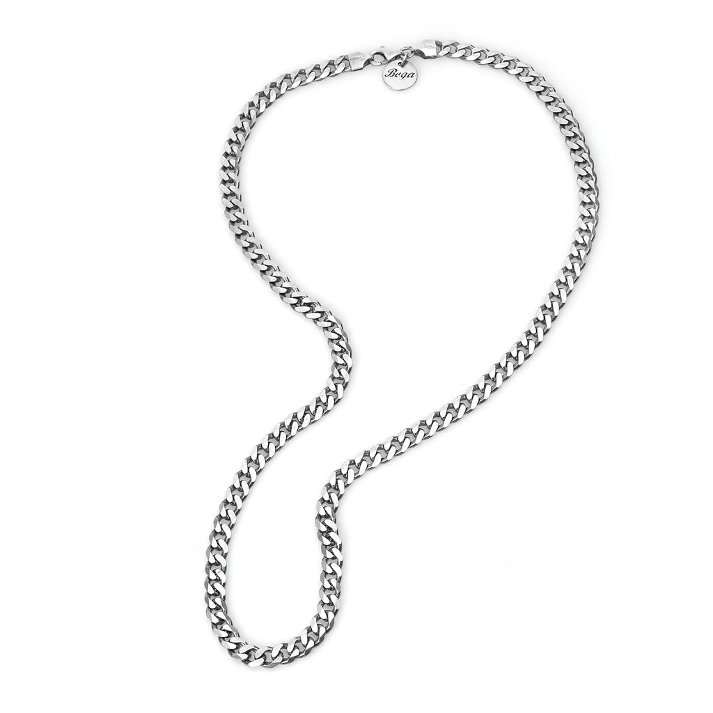 Cuban Necklace in Sterling Silver