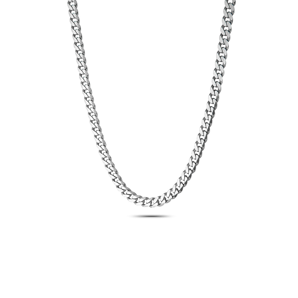 Cuban Necklace in Sterling Silver