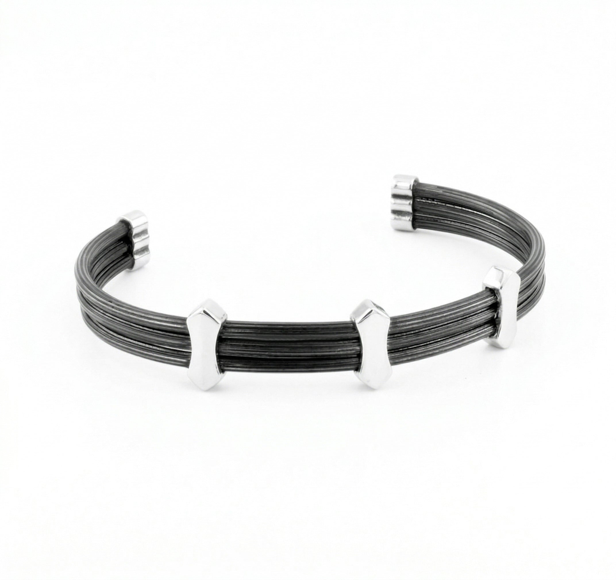 Cuff Shield Bracelet Bracelet in Sterling Silver