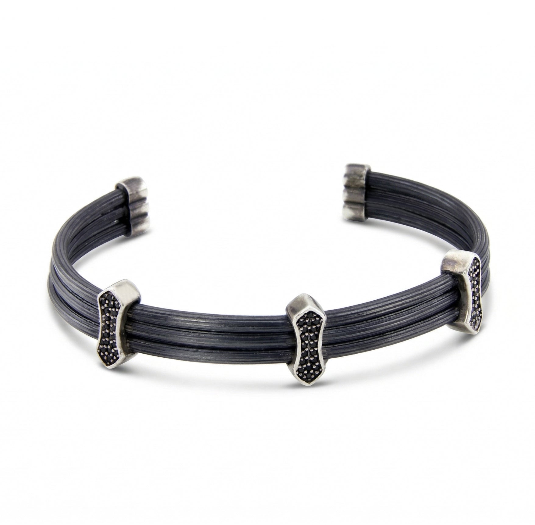 Cuff Shield Bracelet Bracelet in Sterling Silver