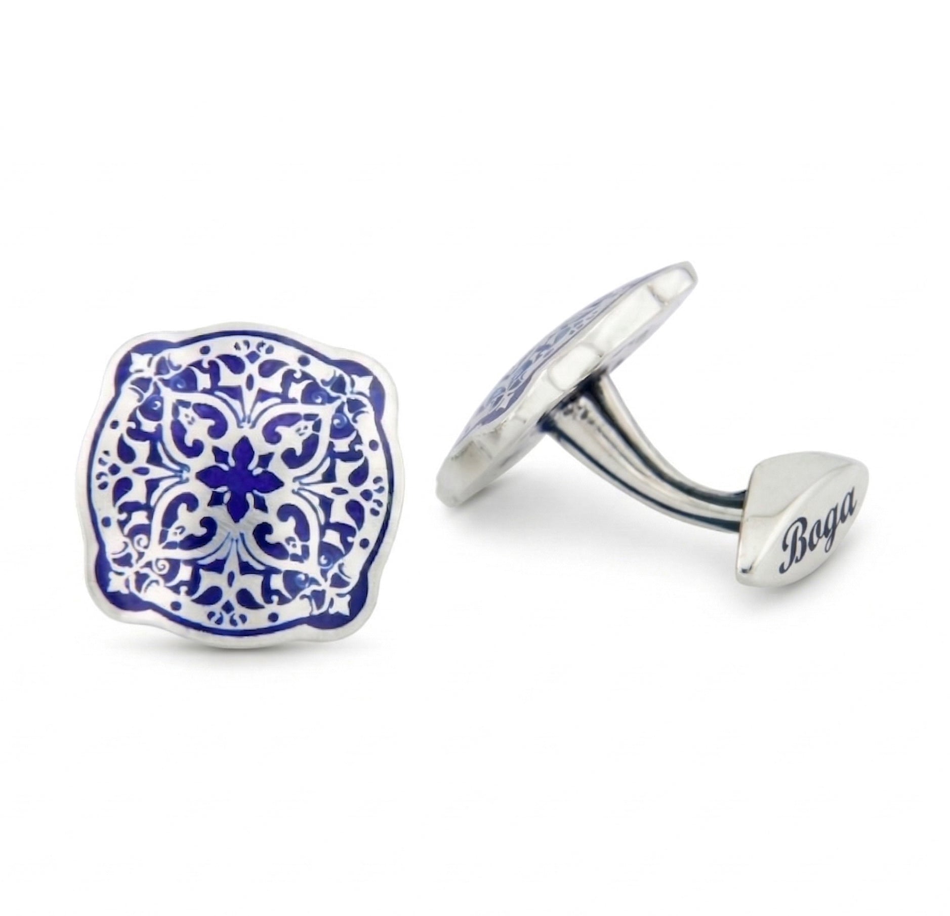 Darga Cufflinks in Sterling Silver