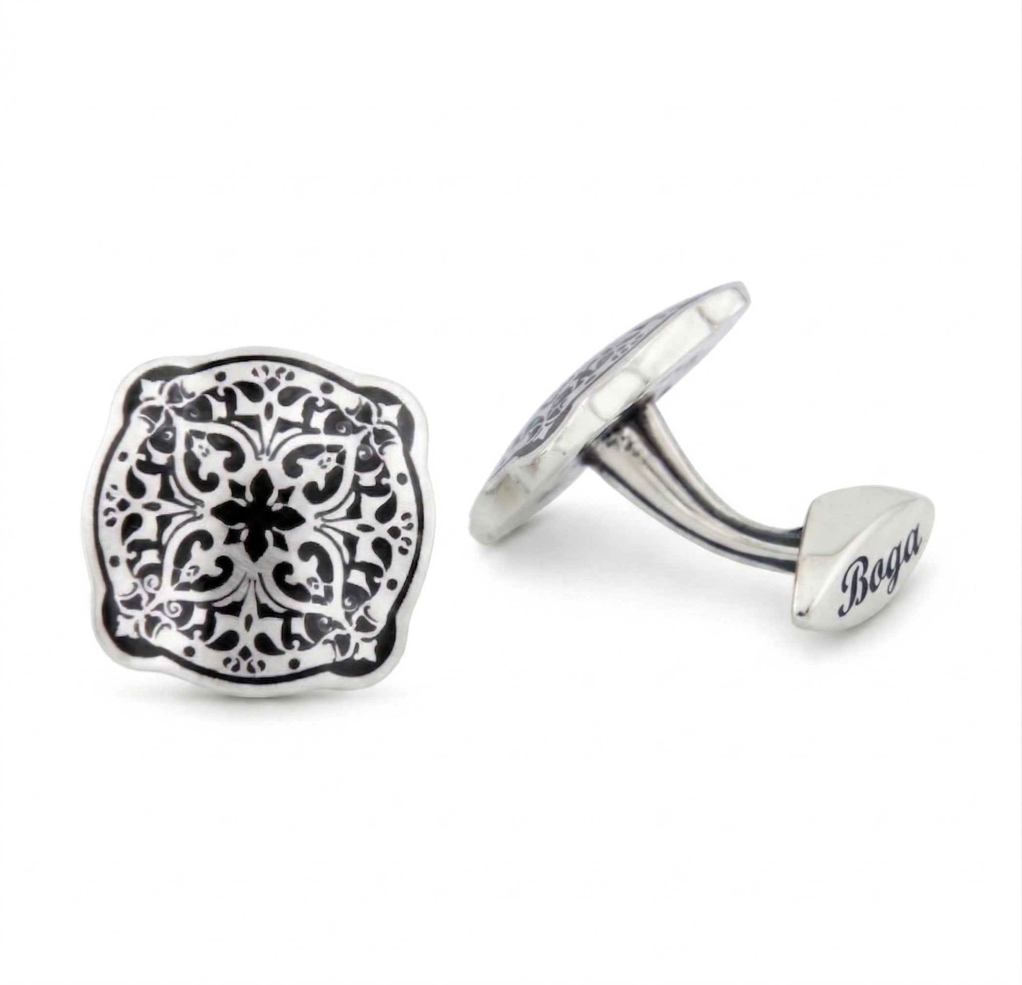 Darga Cufflinks in Sterling Silver