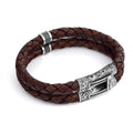Double Lock Bracelet in Sterling Silver