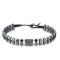 Dream Viking Hematite Bracelet in Sterling Silver