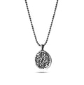 Earth Air Fire Water Ball Necklace, Sterling Silver