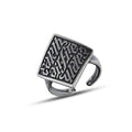 Earth Air Water Fire Rng Ring in Sterling Silver