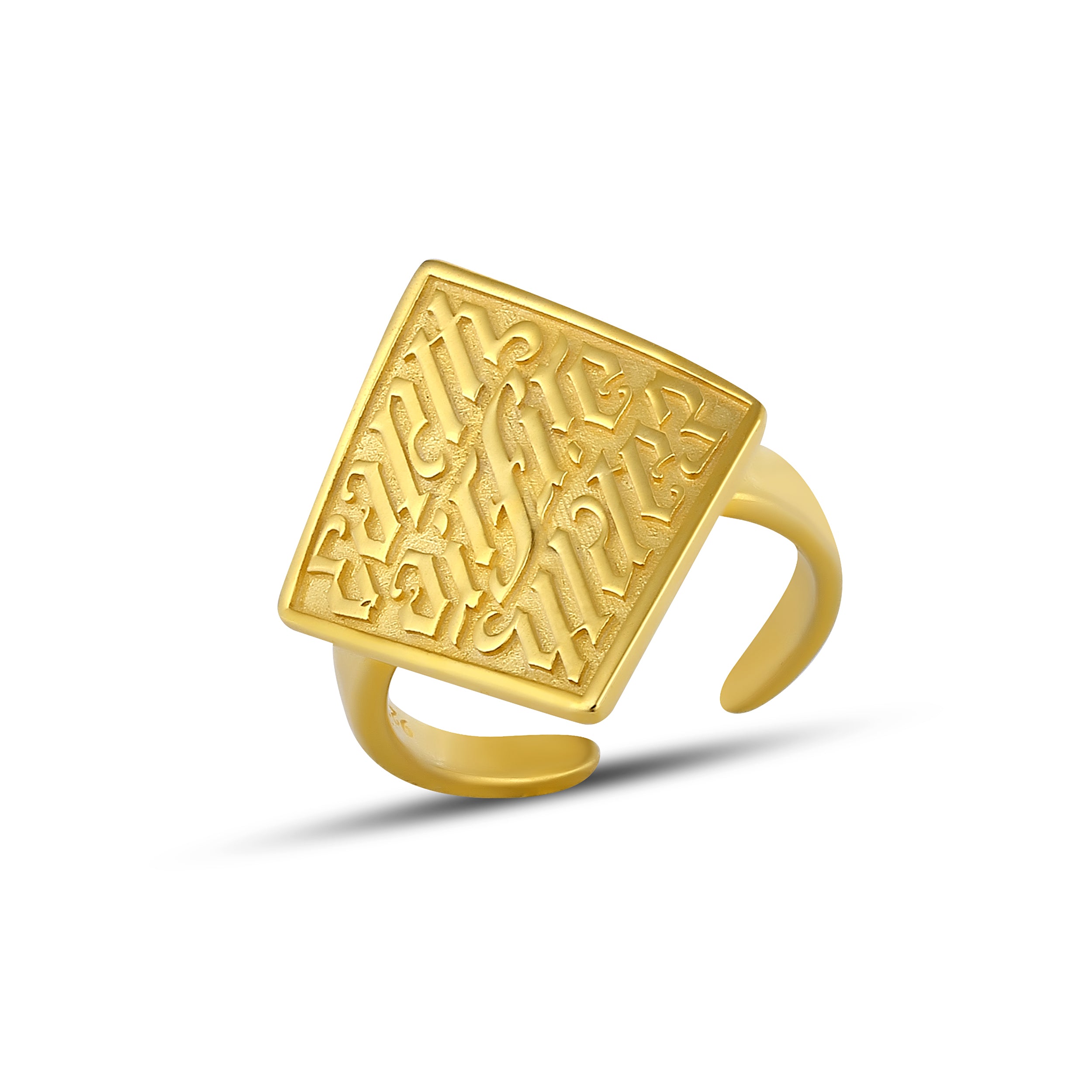 Earth Air Water Fire Rng Ring in Sterling Silver