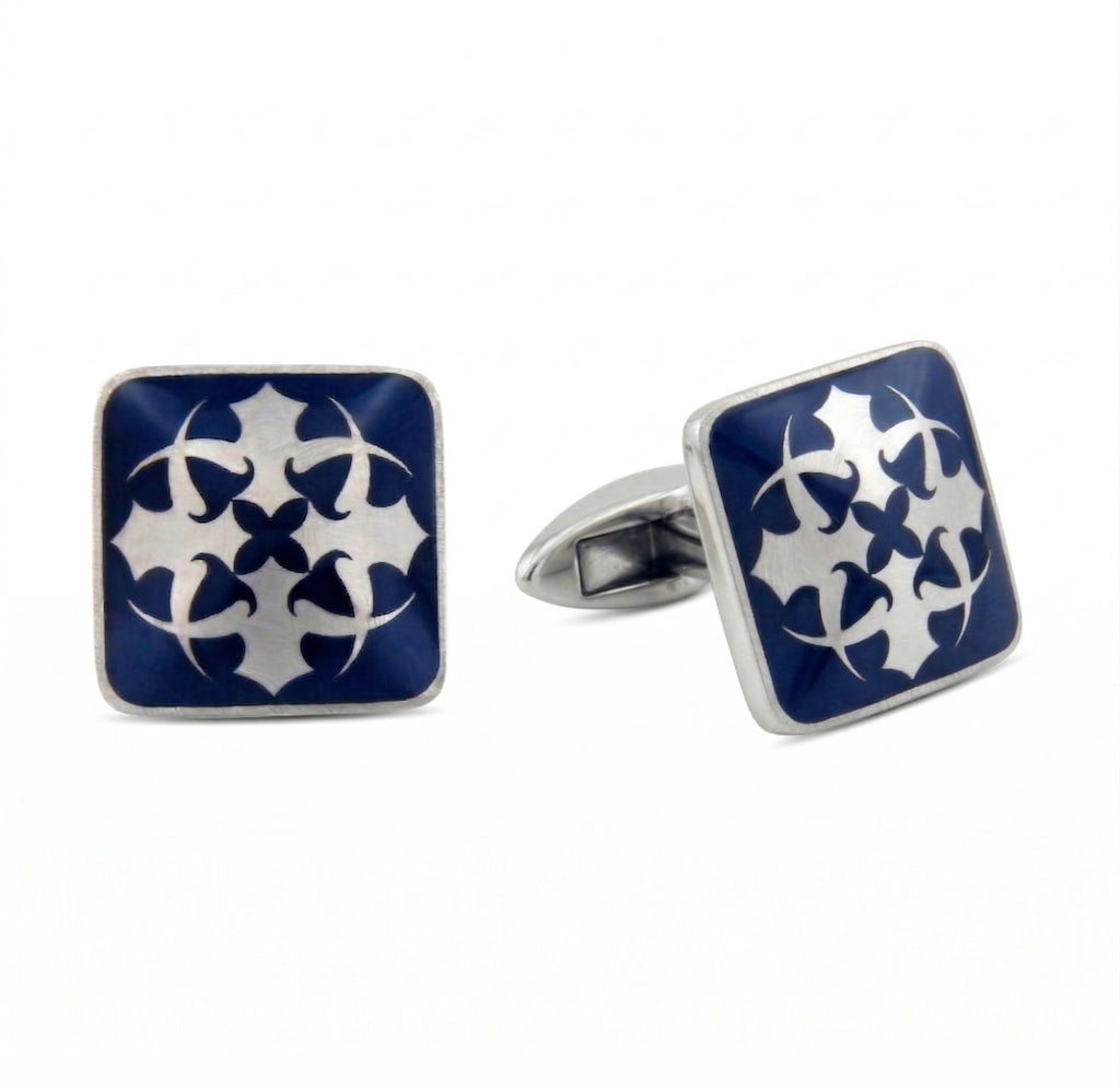 Edgaron Cufflinks in Sterling Silver