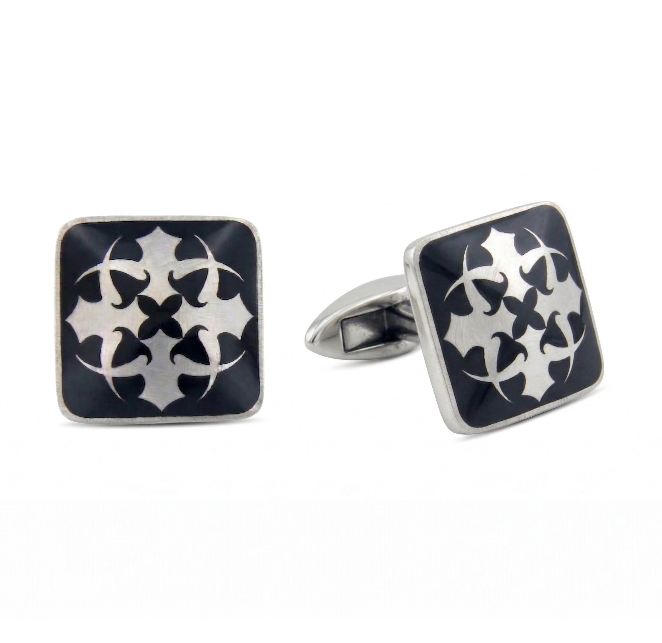 Edgaron Cufflinks in Sterling Silver