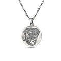 Elephant Necklace in Sterling Silver