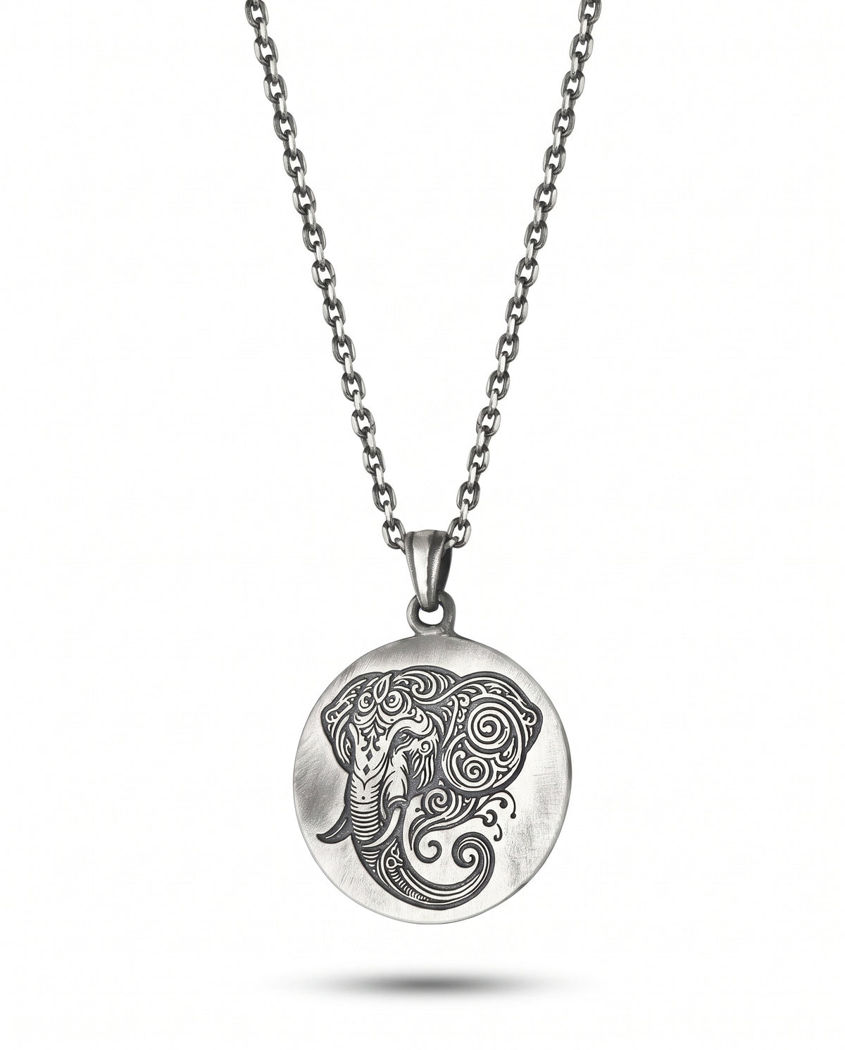 Elephant Kolye, 925 Ayar Gümüş