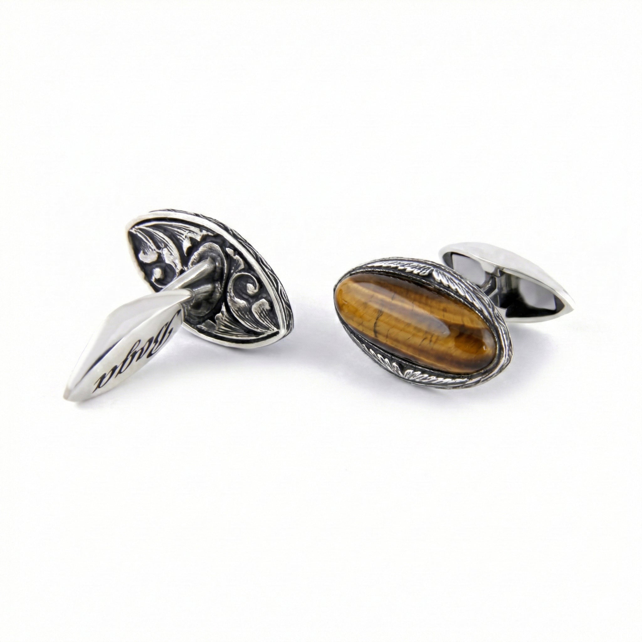Elpis Cufflinks in Sterling Silver