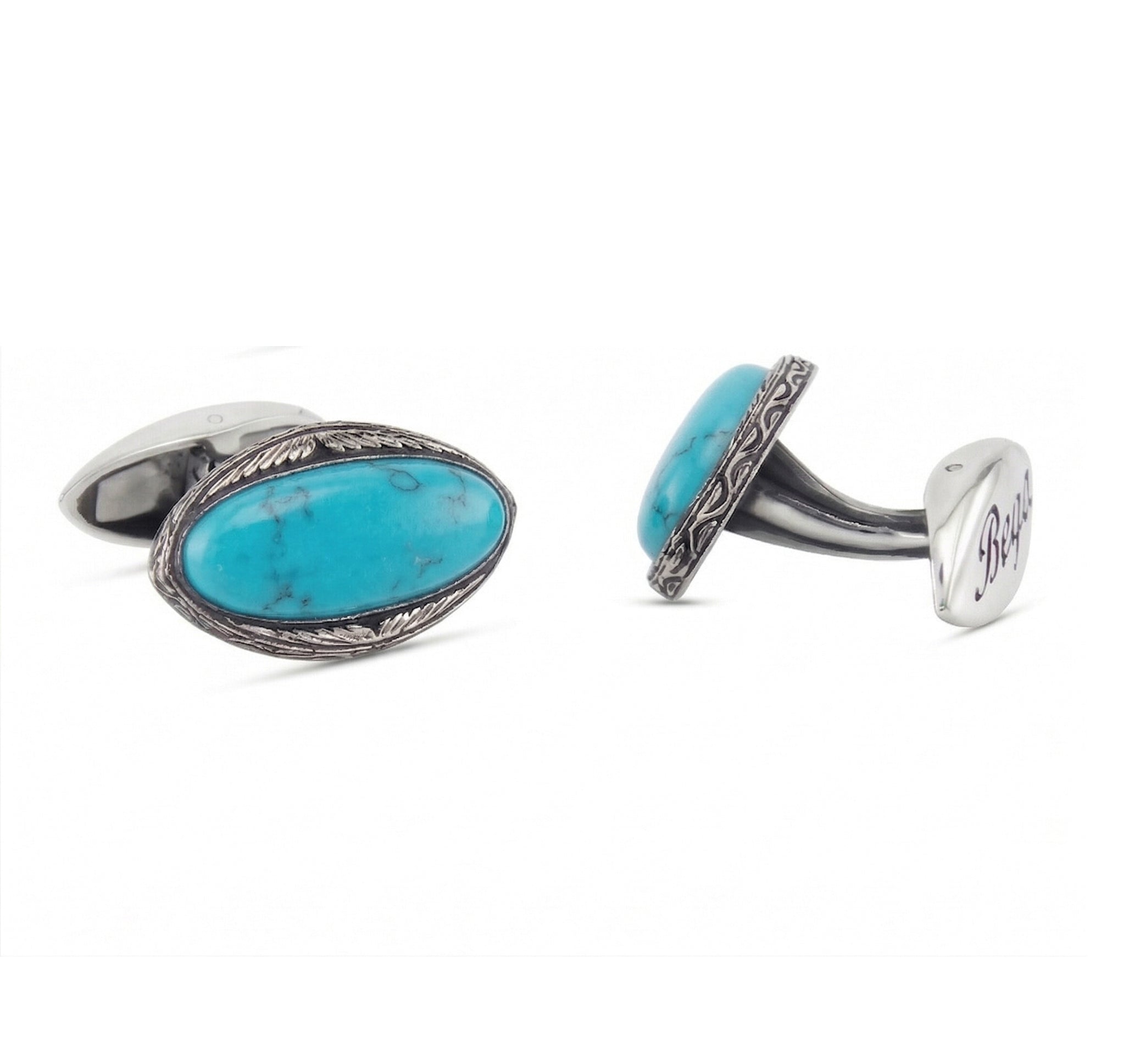 Elpis Cufflinks in Sterling Silver