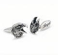 Engraved Eagle Cufflinks in Sterling Silver